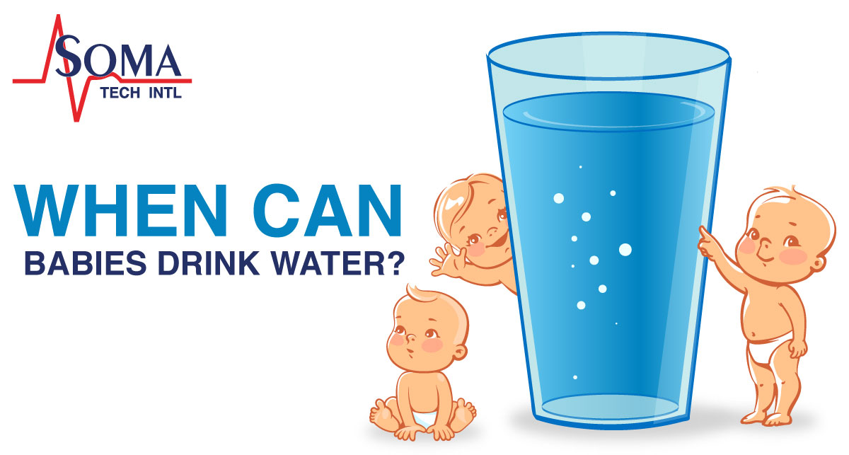 At what age can deals babies drink water