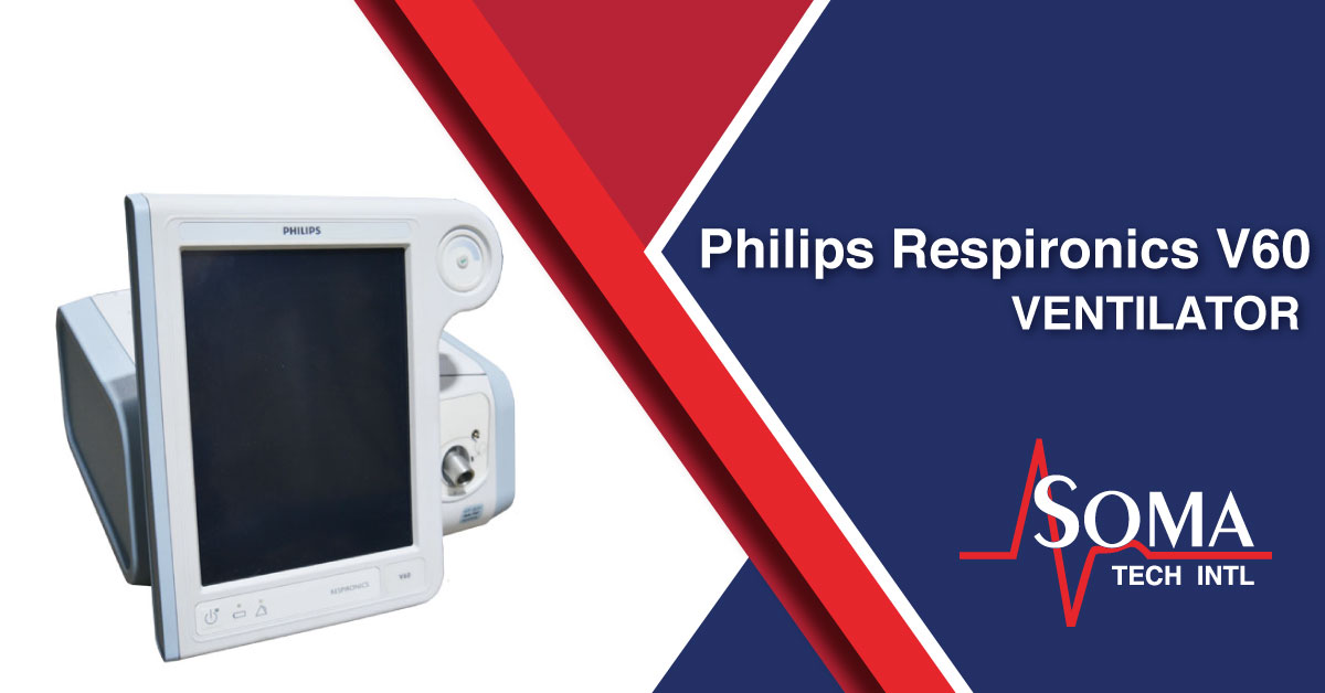 Respironics V60 Philips Ventilator NonInvasive Ventilation