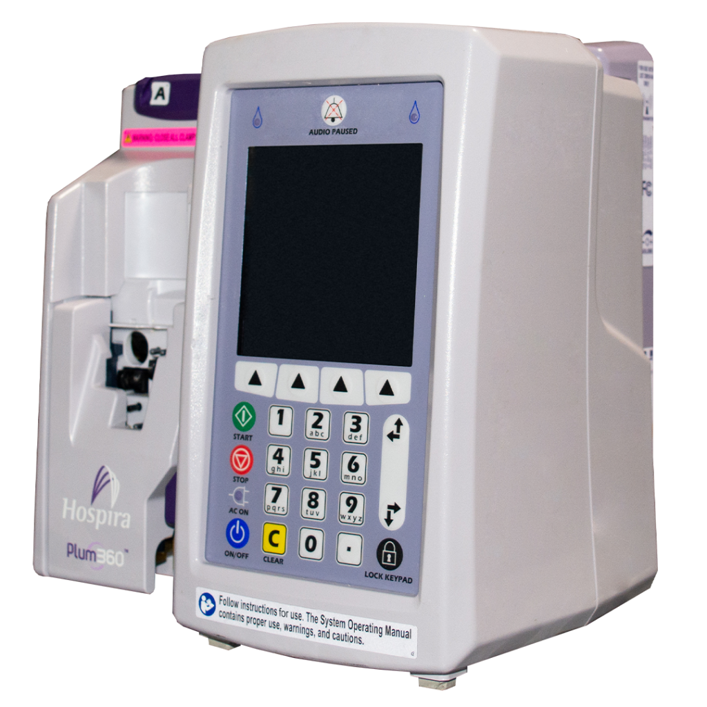 Hospira Plum 360 VS Baxter Sigma Spectrum Infusion Pump