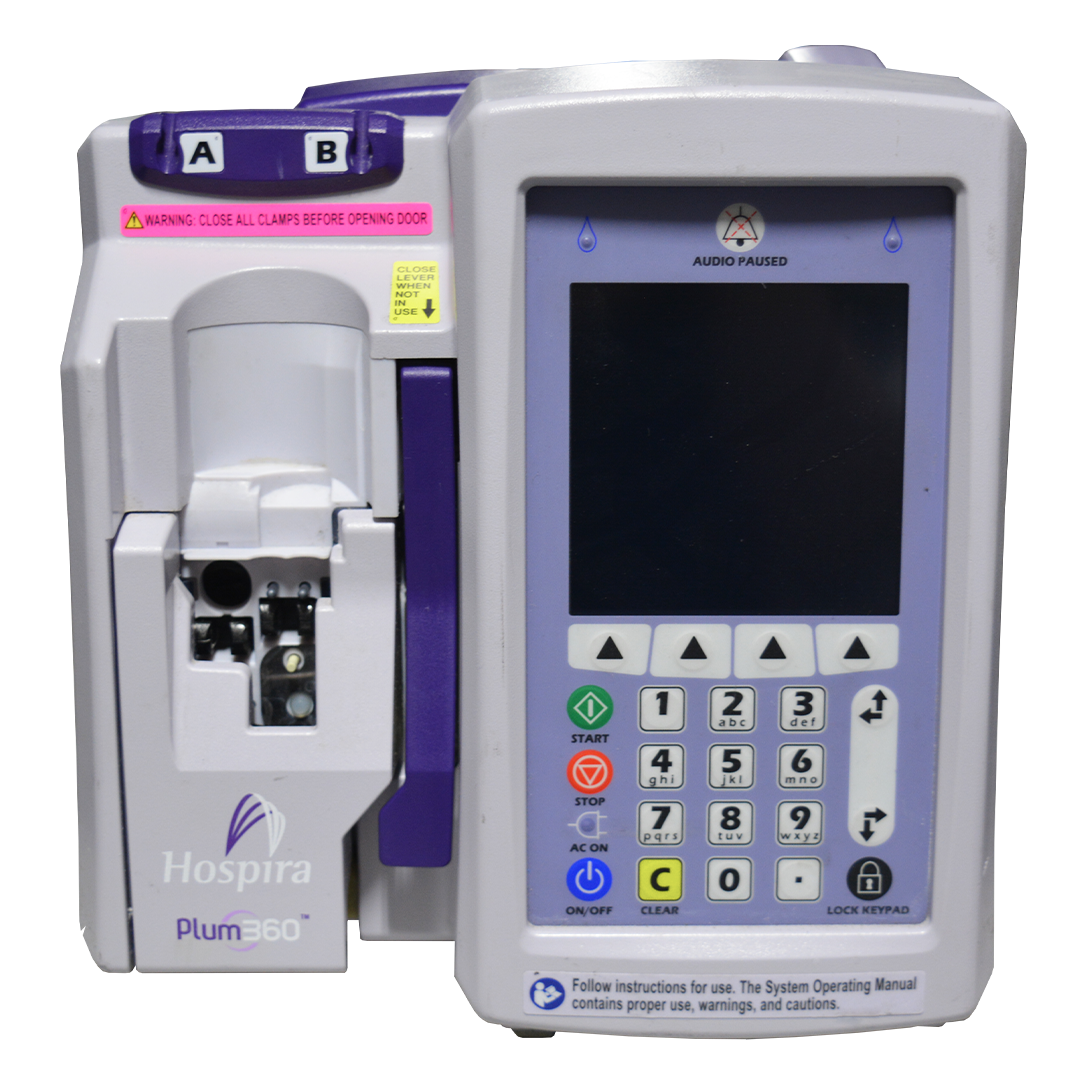 Hospira Plum 360 VS Baxter Sigma Spectrum Infusion Pump