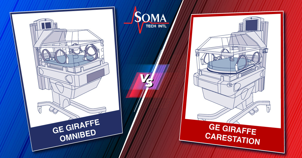 GE Giraffe OmniBed VS GE Giraffe OmniBed Carestation - Equipo Médico